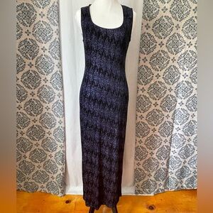 90s black sparkle dress